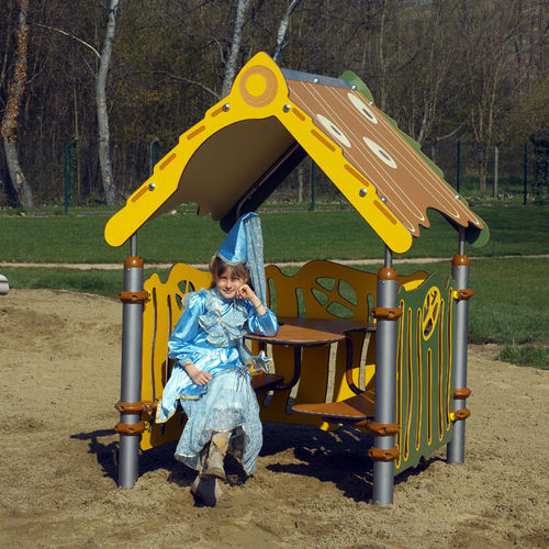 Cabane pour enfant pour extérieur - SOLO+ : CAMELEO 1 FANTASTIC / JCA-0001  - HUSSON INTERNATIONAL