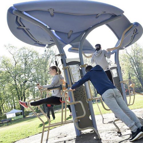 Aire de fitness en plein air - OUT&FIT  - HUSSON INTERNATIONAL