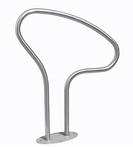 Range-vélo au sol - CYRILUS - HUSSON INTERNATIONAL - pour espace public / en inox / professionnel