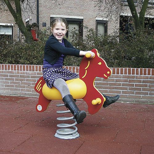 Jeu à ressort en acier - HORSE  - eibe Produktion + Vertrieb GmbH & Co KG - en polyéthylène / animal / monoplace