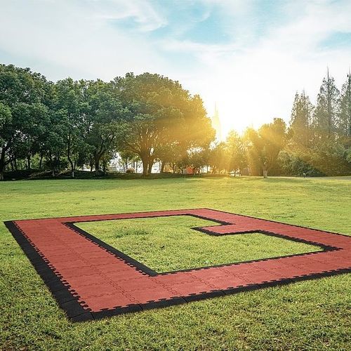 Revêtement de sol à emboîtement - 57503600  - eibe Produktion + Vertrieb GmbH & Co KG - en caoutchouc / pour extérieur / pour aire de jeux