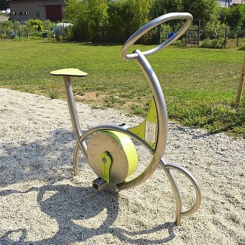 Vélo d'exercice d'extérieur - 5540370 - eibe Produktion + Vertrieb GmbH & Co KG - pour espace public / pour parcours de santé