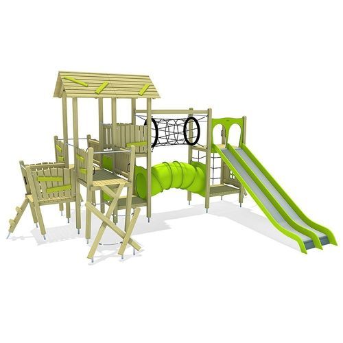 Structure de jeu pour aire de jeux - SIMILAUN  - eibe Produktion + Vertrieb GmbH & Co KG - en bois / en plastique renforcé fibre de verre / en HPL