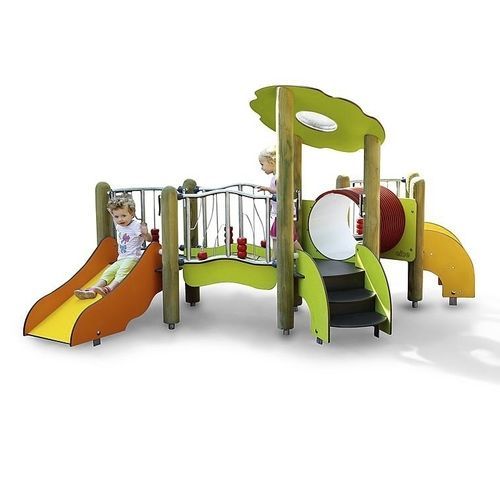 Structure de jeu pour aire de jeux - ROSE  - eibe Produktion + Vertrieb GmbH & Co KG - en métal / en bois / en HPL