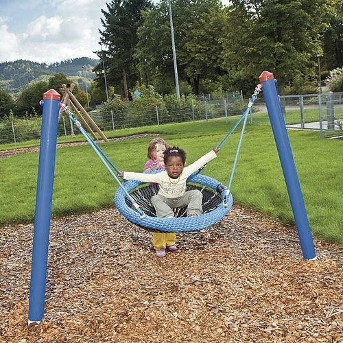 Balançoire en acier - DAISY  - eibe Produktion + Vertrieb GmbH & Co KG - pour parc de jeux / nid d'oiseau / simple