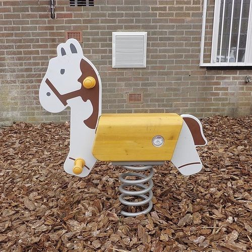 Jeu à ressort en acier - HORSE  - eibe Produktion + Vertrieb GmbH & Co KG - en MDF / animal / monoplace