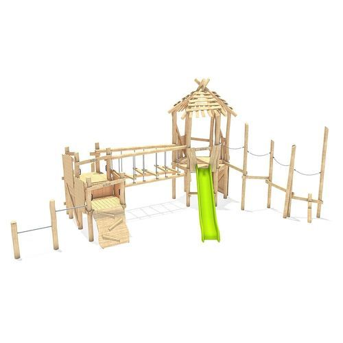 Structure de jeu pour aire de jeux - NANNA  - eibe Produktion + Vertrieb GmbH & Co KG - en bois / modulaire / pour escalade