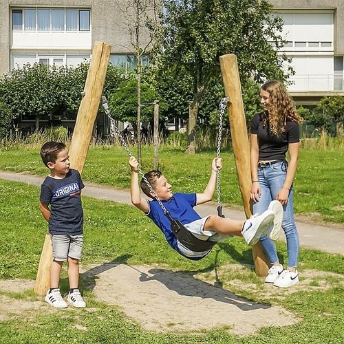 Balançoire en bois - LEIF  - eibe Produktion + Vertrieb GmbH & Co KG - pour parc de jeux / simple / pour enfants