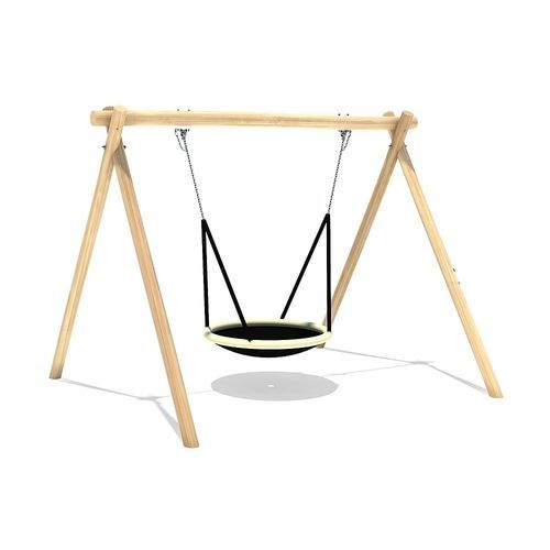 Balançoire en bois - MALTE   - eibe Produktion + Vertrieb GmbH & Co KG - pour parc de jeux / nid d'oiseau / simple
