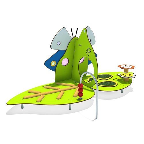 Structure de jeu pour aire de jeux - BUTTERFLY  - eibe Produktion + Vertrieb GmbH & Co KG - en HPL / modulaire / interactive