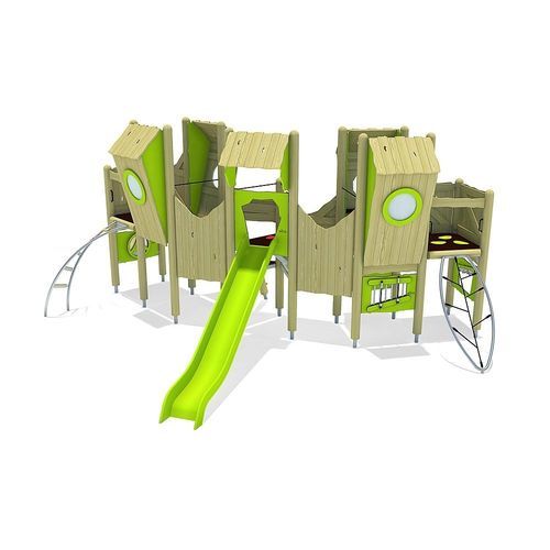 Structure de jeu pour aire de jeux - OFELIA  - eibe Produktion + Vertrieb GmbH & Co KG - en bois / modulaire / pour escalade