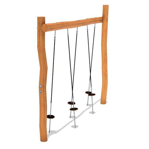 Parcour d'obstacles pour aire de jeux - JOKE - eibe Produktion + Vertrieb GmbH & Co KG - de slalom / en acier inoxydable / en bois