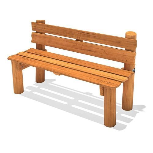Banc public classique - SIMBA - eibe Produktion + Vertrieb GmbH & Co KG - en robinier / avec dossier / sans accoudoirs