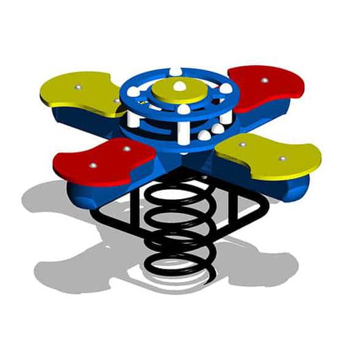 Jeu ?� ressort en plastique - K-06 �?? UFO - GO ELAN - 4 places