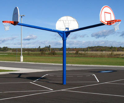Panier de basket fixe - TRIO  - DYNAMO INDUSTRIES