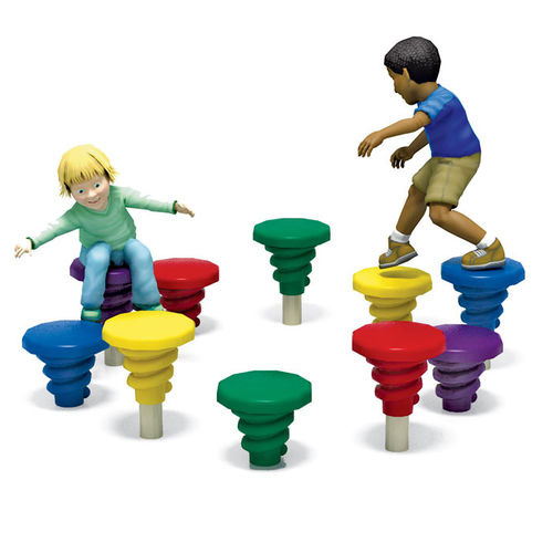 Parcour d'obstacles pour aire de jeux - BUTTON LOOP - PLAYWORLD