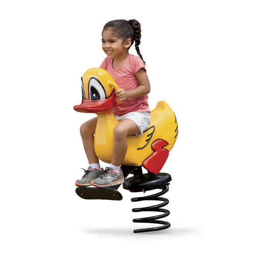 Jeu à ressort en métal - MATES® DUCK - PLAYWORLD - en plastique / animal / monoplace