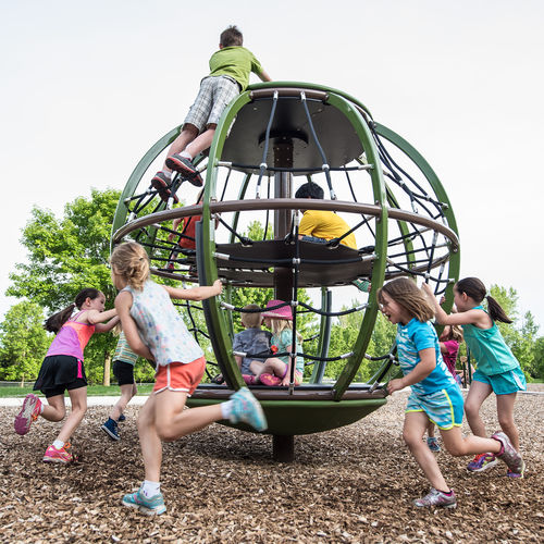 Jeu tournant pour enfant - Global Motion&reg; - Design 4286 - LANDSCAPE STRUCTURES - pour aire de jeux