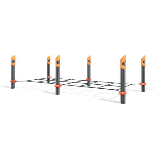 Parcour d'obstacles pour aire de jeux - FitCore&trade; Extreme High Step - Design 6183 - LANDSCAPE STRUCTURES - d'extérieur