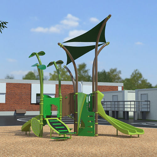 Structure de jeu pour aire de jeux - Sprig™ - Design 6502 - LANDSCAPE STRUCTURES - en métal / modulaire