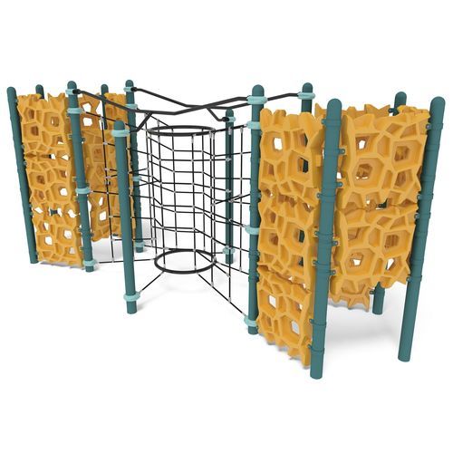 Structure de jeu pour escalade - GeoPlex® Labyrinth Climber - Design 5107 - LANDSCAPE STRUCTURES - pour aire de jeux / en acier à revêtement par poudre / en polyéthylène