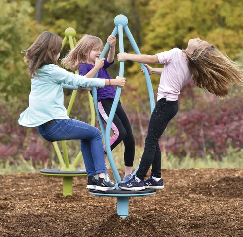 Jeu tournant enfant - Curva&reg; - Design 6226 - LANDSCAPE STRUCTURES - pour aire de jeux