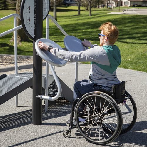 Volant d'extérieur - HealthBeat® Tai Chi Wheels - Design 2280 - LANDSCAPE STRUCTURES