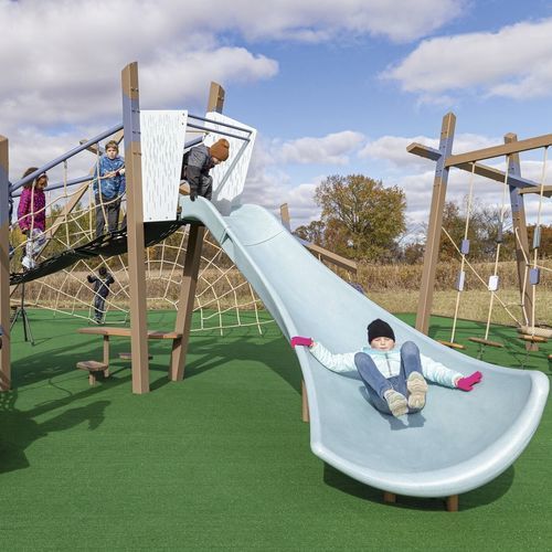 Toboggan droit - Forma™ Alpine® - LANDSCAPE STRUCTURES - pour aire de jeux