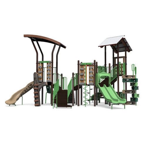 Structure de jeu pour aire de jeux - NU-EDGE®   - little tikes - en bois / en plastique / modulaire