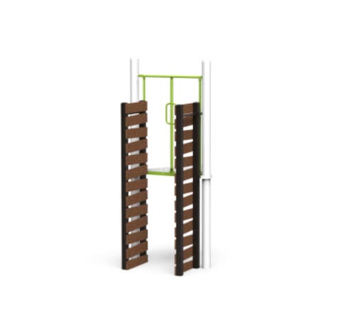 Mur d'escalade fixe - DOUBLE    - little tikes - pour aire de jeux