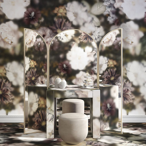 Plan vasque en bois - BLOSSOM  - Devon&Devon - par Marcel Wanders