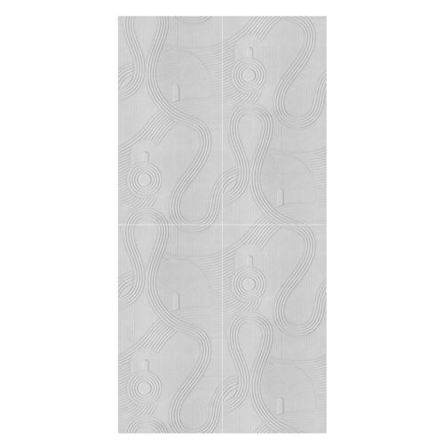 Panneau décoratif. en céramique - SLMWZENGR - Devon&Devon - pour agencement intérieur / lisse / blanc