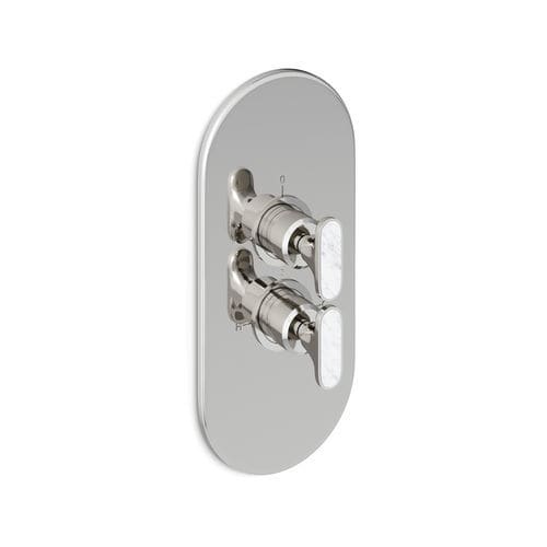 Mitigeur de douche - TWY949AMCA2WE - Devon&Devon - mural / thermostatique / en laiton