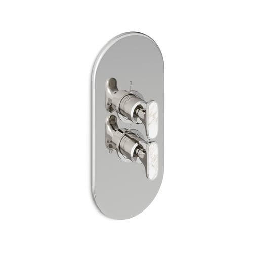 Mitigeur de douche - TWY949ACLO3WE - Devon&Devon - mural / thermostatique / en laiton