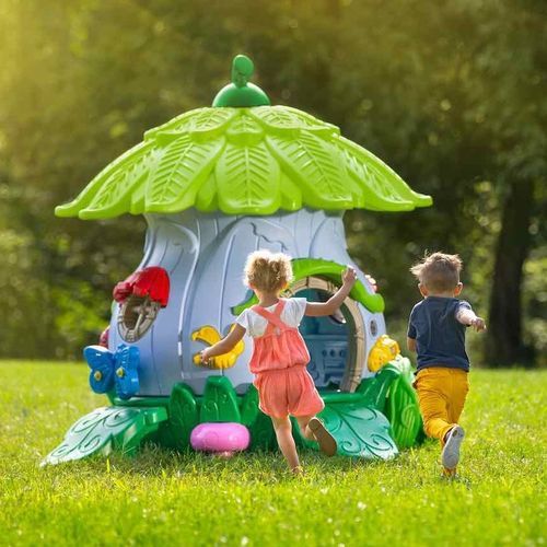 Cabane pour enfant pour aire de jeux - HAPPY HOLLOW - progressive design playgrounds - au sol
