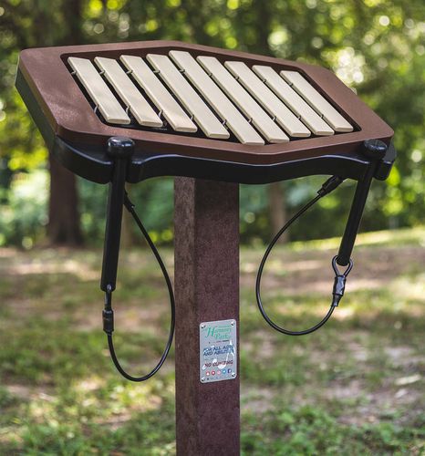 Structure de jeu musicale - RHYTHM - progressive design playgrounds - pour aire de jeux / en métal / en bois