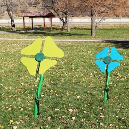 Structure de jeu musicale - FLOWERS - progressive design playgrounds - pour aire de jeux / pour établissement public / pour crèche
