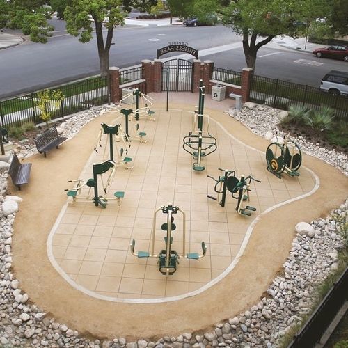 Multi-station d'entraînement - GREENFIELD - progressive design playgrounds