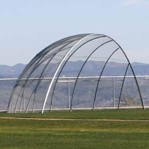Filet de protection pour installation sportive - BACKSTOP ARCH - progressive design playgrounds - pour aire de jeux