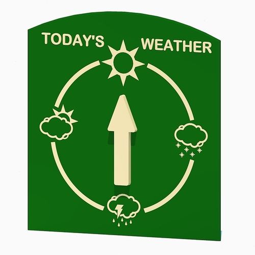Panneau ludique - WEATHER - progressive design playgrounds