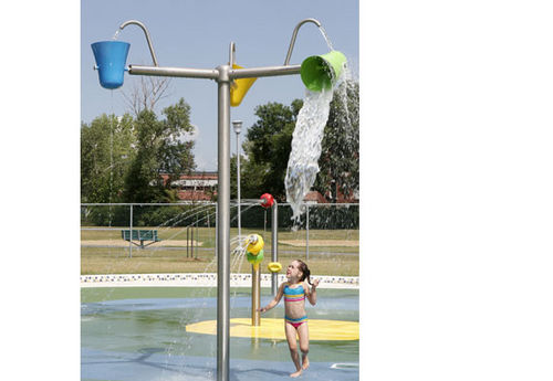 Douche en polymère - VOR 0103   - Vortex Aquatic Structures International - pour parc aquatique / pour enfant
