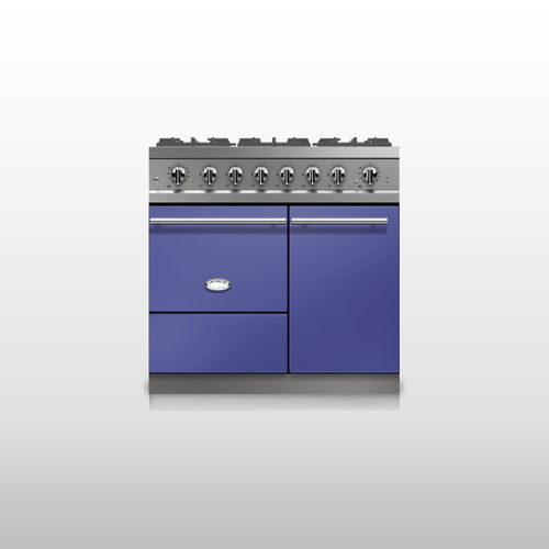 Cuisinière à gaz - BEAUNE "MODERN" - LACANCHE - électrique / violette / équipée