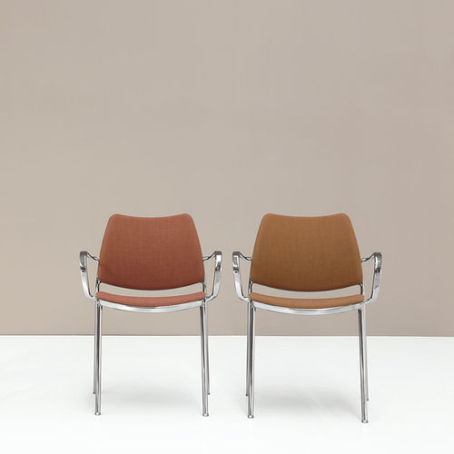 Chaise contemporaine - GAS - STUA - d'intérieur / en résille / en polypropylène