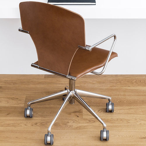 Chaise de bureau contemporaine - EGOA - STUA - d'intérieur / en tissu / en cuir