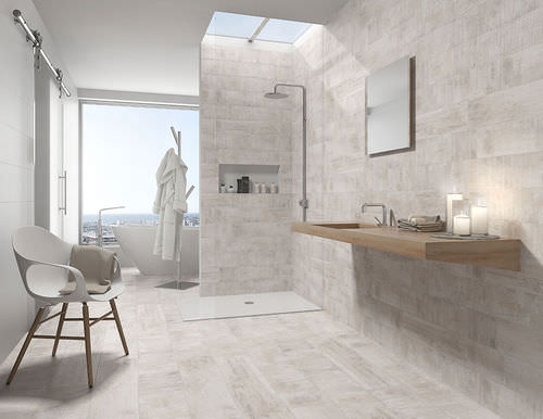 Carrelage d'intérieur - TAPIAL - TAU Cerámica - de salle de bain / au sol / en grès cérame