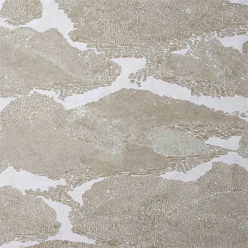 Papier peint contemporain - MIGRA - GIORGETTI - en textile / motif irisé / aspect papier peint