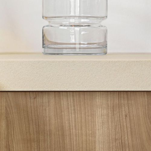 Plan de travail en cristal de quartz - LEICHT - de cuisine
