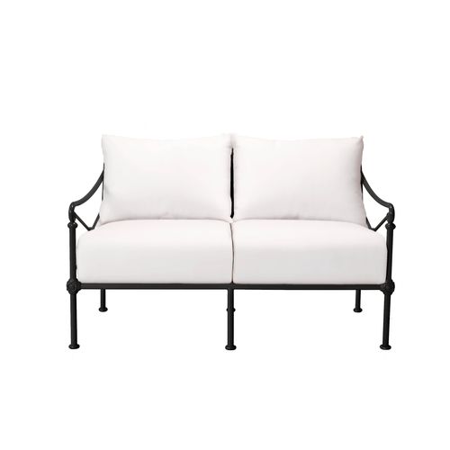 Canapé classique - 1800 - Tectona - de jardin / en Sunbrella® / à coussins