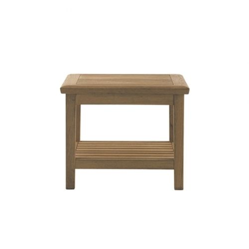 Table d'appoint contemporaine - DUXFORD - Tectona - en teck / avec piètement en bois / carrée