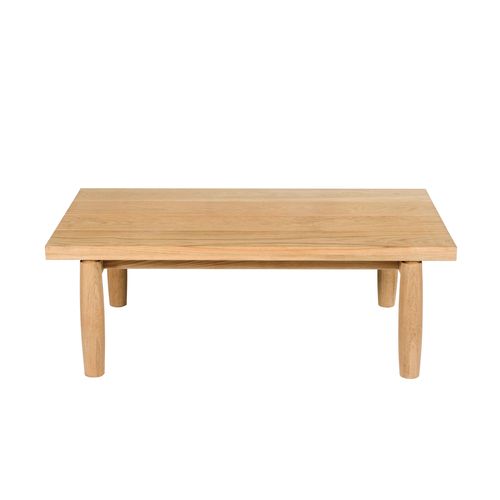 Table basse contemporaine - BATTEN - Tectona - en teck / avec piètement en teck / rectangulaire